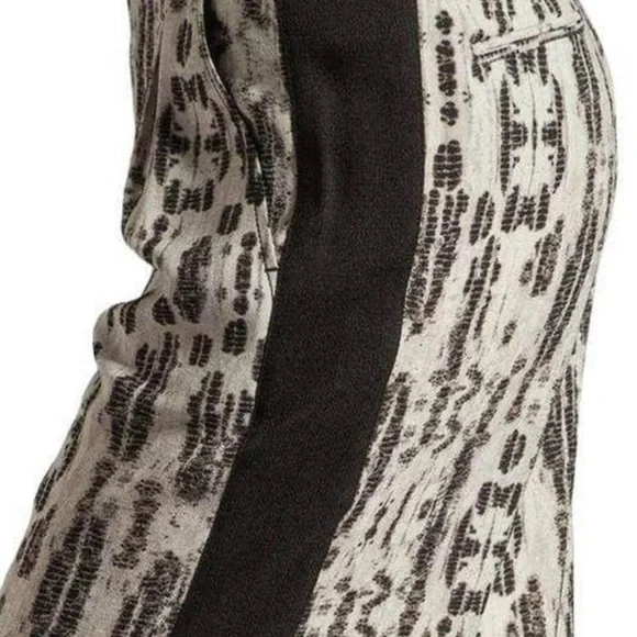 BCBGMaxAzria RASHA Black and White Wide Leg Pants Size Small - Picture 3 of 16